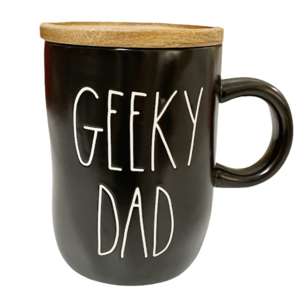 NEW Rae Dunn GEEKY DAD Mug